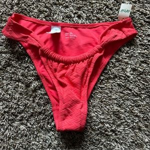 NWT Aerie pink swim bikini bottom Small